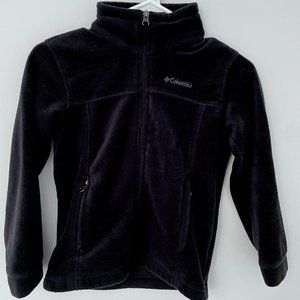 Black Columbia Fleece - Kids Size S